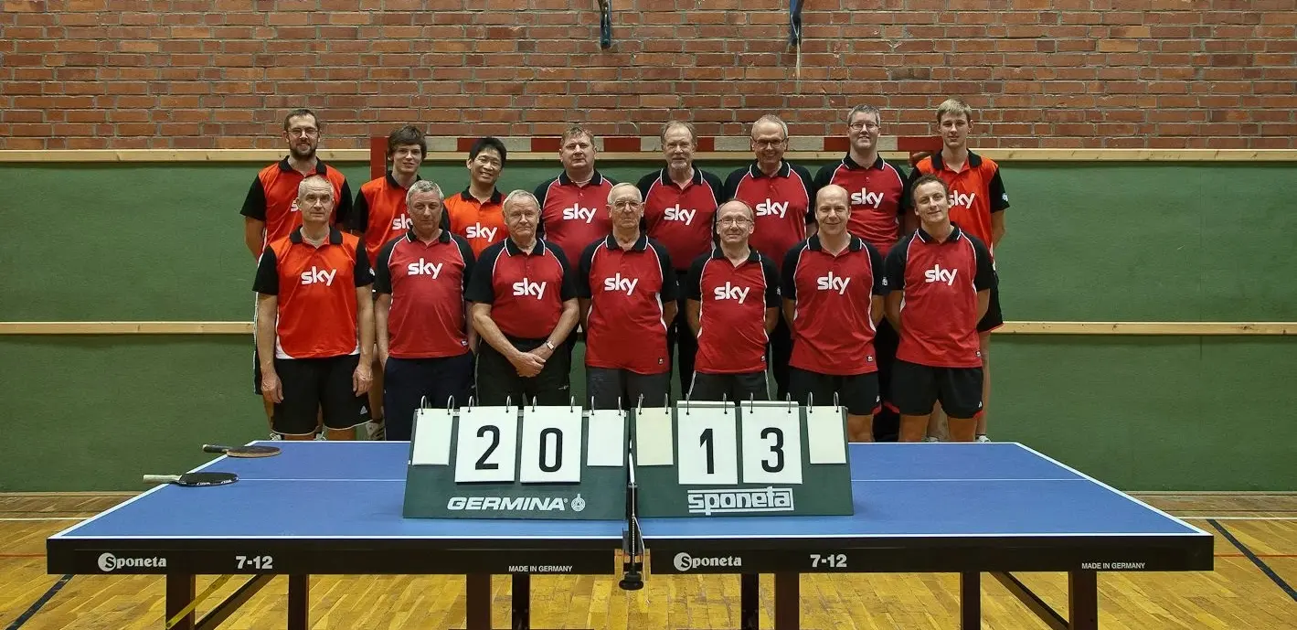 Tischtennis Mannschaft TSV Jahn 1908 Geisleden